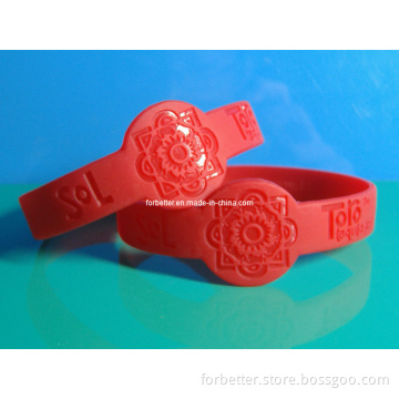 Silicone Wristband of Watch Shape